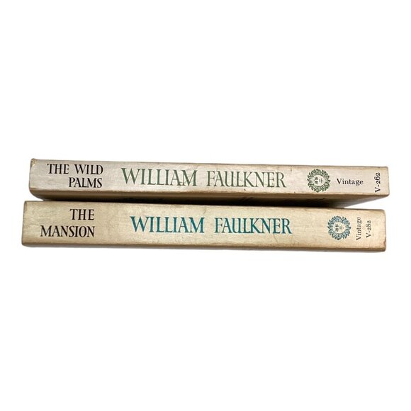 The Mansion & The Wild Palms by William Faulkner - Vintage Paperback Books‎ - Picture 4 of 6